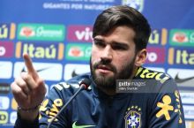 Alisson: "Braziliya terma jamoasi tarixiga o'z ismimni yozdirib qo'ymoqchiman"