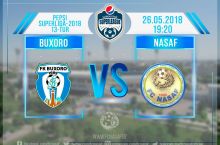 Superliga: “Buxoro” - “Nasaf”. Prevyu