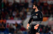 "Roma" Alisson uchun "Liverpul"dan qancha pul so'rashi malum bo'ldi