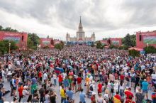 JCH-2018. Moskvada joylashgan FIFA FAN FEST, "Lujniki Arena" va MATCH TV studiyasi.  Mundial SA nigohida FOTO