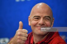 Infantino: "VARning JCH-2018dagi natijalari quvonarli"