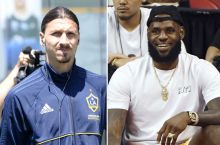 Zlatan o'z uslubida: "Agarda basketbolchi bo'lganimda, Lebron bilan tengma teng o'yin ko'rsatardim"