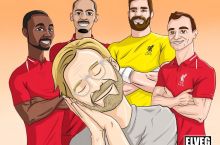 Karikatura. Yurgen Klopp bemalol uxlashi mumkin FOTO