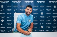 Rasman: Aguero "Manchester Siti" bilan yangi bitim imzoladi