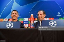 Allegri: "Oltin to'p"ga Ronaldu munosib"