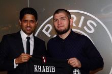 Xabib Nurmagomedov - PSJ "futbolchisi" FOTO