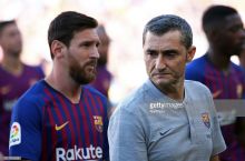 Ernesto Valverde: "Oltin to'p" nomzodlari orasida Messining yo'qligi biroz g'alati"