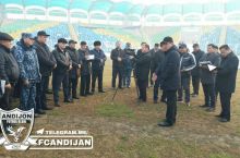 Andijon viloyati hokimi "Sog'lom avlod" stadioniga tashrif buyurdi