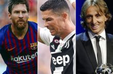 Marca nashri Messini yilning eng yaxshi o'yinchisi deb elon qildi, Ronaldu kuchli uchlikka ham kiritilmadi