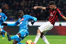 Italiya chempionati. “Milan” va “Napoli” uchrashuvida g'olib aniqlanmadi
