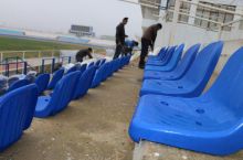 “Mashal” stadionida tamirlash ishlari qizg'in davom etyapti FOTO