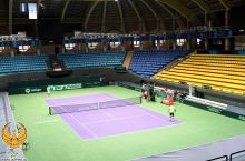 Davis Cup. O'zbekistonning Serbiyaga qarshi o'yin oldidan mashg'ulotlari FOTOGALEREYA