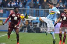 A Seriya. SPAL bir kishi kam bo'lib qolgan "Torino"ni mag'lub eta olmadi