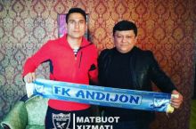 “Andijon” Asror G'ofurov bilan shartnoma imzoladi
