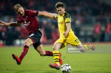 "Nyurnberg" - "Borussiya Dortmund" 0:0
