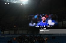 A Seriyaning 26-tur o'yinlarida Astori xotirasi yodga olinadi