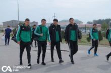 "Сурхон" - "Металлург". Команды прибыли на стадион