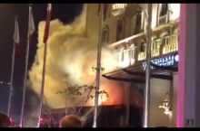 В гостинице, где остановился "Локомотив" случилось возгорание