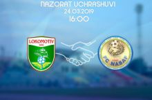"Lokomotiv" "Nasaf"ga mag'lub bo'ldi