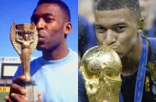 Pele: "Ikki yildan beri Mbappe muxlisiman. U men kabi zo'r futbolchi"