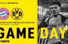 Bundesliga. "Bavariya" - "Borussiya". Asosiy tarkiblar malum!