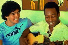 Maradona: "Qirol Pele, senga kuch tilayman"