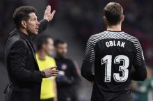 Simeone: "Oblak jahonning eng yaxshi darvozaboni"