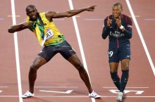 Mbappe Useyn Boltdan o'zib ketdi