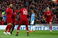"Liverpul" - "Xaddersfild" 5:0