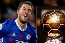 Eden Azar: "Dunyoning eng zo'r futbolchisi bo'lishni orzu qilaman"