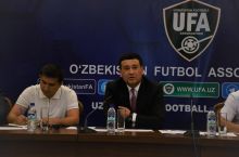 Умид Аҳмаджонов Суперлига клублари директорлари, бош мураббийлари ва ҳакамлар билан йиғилиш ўтказди