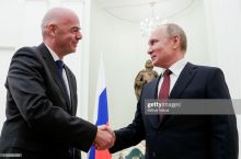 Путин Инфантинони "Дўстлик" ордени билан тақдирлади