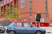 40 funtlik mashina sotib olgan "Liverpul" muxlisi finalni ko'rish uchun Madrid tomon yo'lga chiqdi