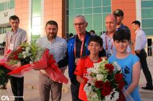 Турция -Узбекистан. Наша команда прибыла на стадион