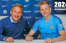 Rasman: Ukrainalik futbolchi "Manchester Siti" bilan shartnomasini uzaytirdi