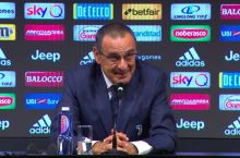 Sarri "Yuventus" bosh murabbiyi sifatidagi ilk matbuot anjumanida: "Eng muhimi - yalang'och bo'lmasligim"