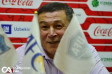 "Футболчиларда лафз деган нарса ҳам бўлиши керак" — Миржалол Қосимов иштирокидаги матбуот анжумани