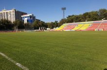 Кубок АФК: Газон «Спартака» перед матчем «Дордой» - «Худжанд»