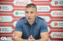 Ulug'bek Baqoev: "So'nggi daqiqalarda gol o'tkazib, mag'lub bo'lish alamli"