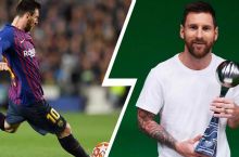 Messi yilning "Eng yaxshi futbolchisi" deb topildi