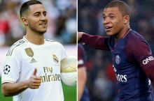 Mbappe sovg'a uchun  Azarga minnatdorchilik bildirdi