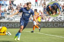 Polshalik futbolchi gol urganidan so'ng yig'lab yubordi. Nega?