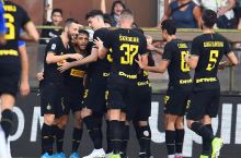 A Seriya. "Inter" bir kishi kam bo'lib, mehmonda ishonchli g'alabaga erishdi 