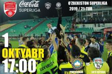 CHempionlik tantana qilinadigan "Paxtakor" - "So'g'diyona" uchrashuvini o'tkazib yubormang!