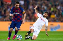 LaLiga. "Barselona" - "Sevilya" 4:0