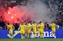 Евро-2020 саралаш. Украина бир киши кам бўла туриб, Португалияни мағлуб эта олди
