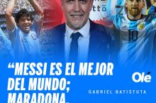 Batistuta Messi hamda Maradonani solishtirdi