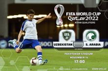O'zbekiston – Saudiya Arabistoni uchrashuvi chiptalari sotuvga chiqarildi