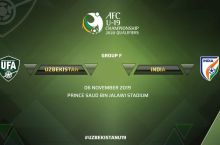 Bugun 17:00. O'zbekiston U-19 – Hindiston U-19