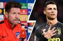 Simeone Ronaldu haqida: "U eng zo'ri, ammo "Atletiko" Krishtianuga qarshi emas, "Yuventus"ga qarshi o'ynaydi"